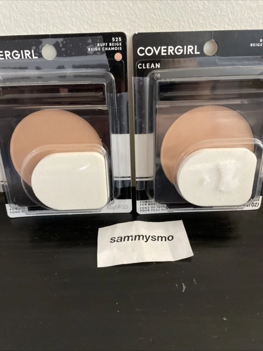 Covergirl Clean Powder Foundation 525 Buff Beige x2